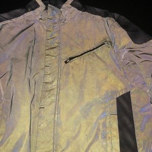 Men’s Grey Reflecting Coat